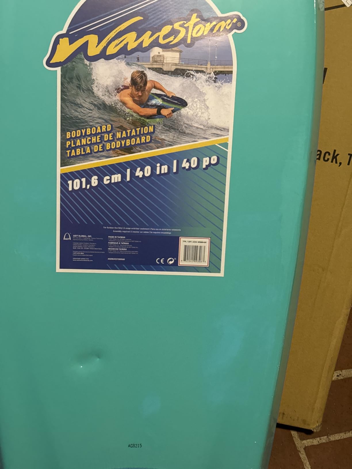Wavestorm Foam Bodyboard 40