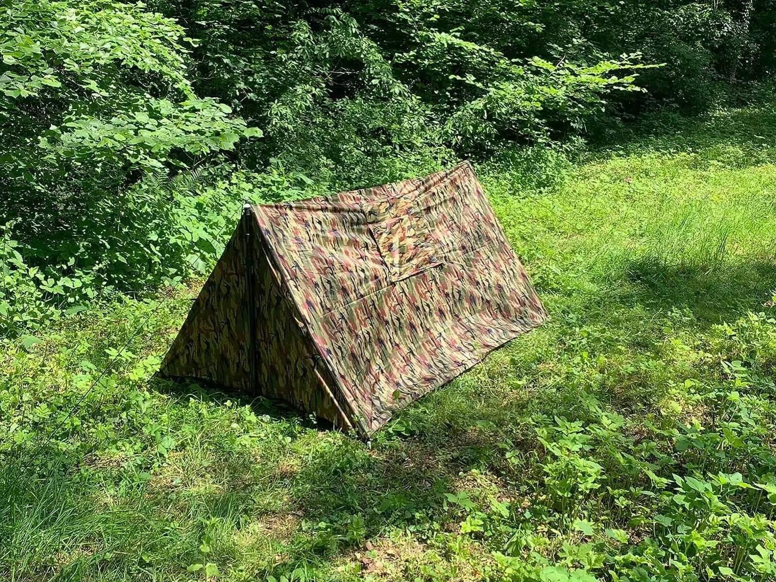 LYN Extra Large Zipper Reusable Survival Emergency Shelter Tent,Thermal Waterproof Fireproof Lightweight Bugout, with Paracord Stake for Camping,First Aid,Hiking&Bushcraft customer photo 1