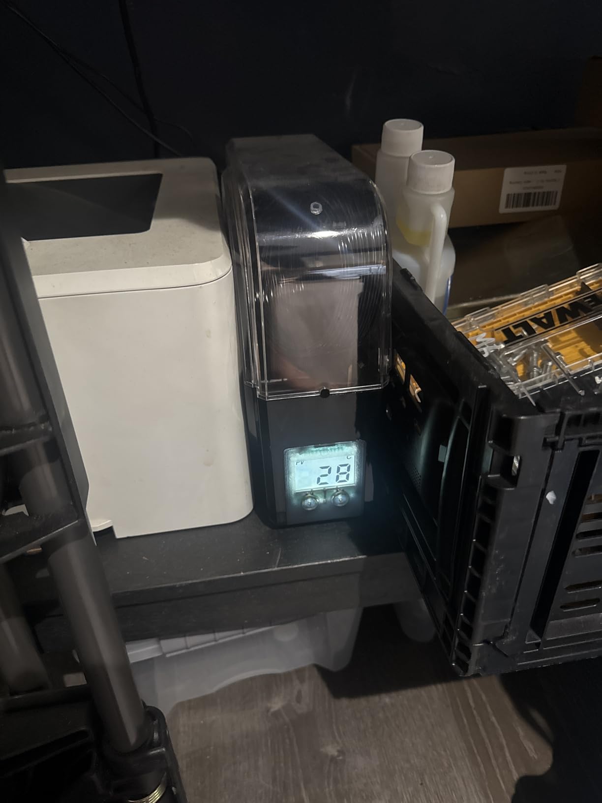 SUNLU Filament Dryer Box 2026 New Upgrade S1 Plus, Black | Fan Design, Keeps 1.75 2.85 3.00mm Filament Dry, Compatible with PLA PETG ABS, Filament Storage & Dehydrator customer photo 2
