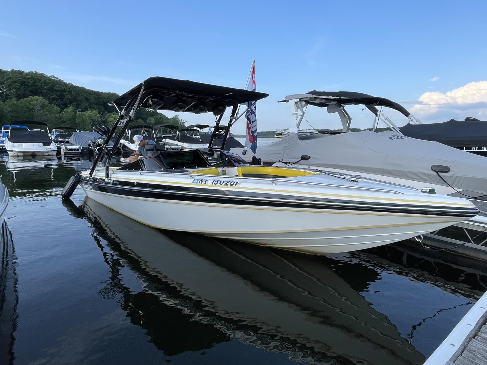 Big Air Super Shadow Wakeboard Tower Bimini Top - 76