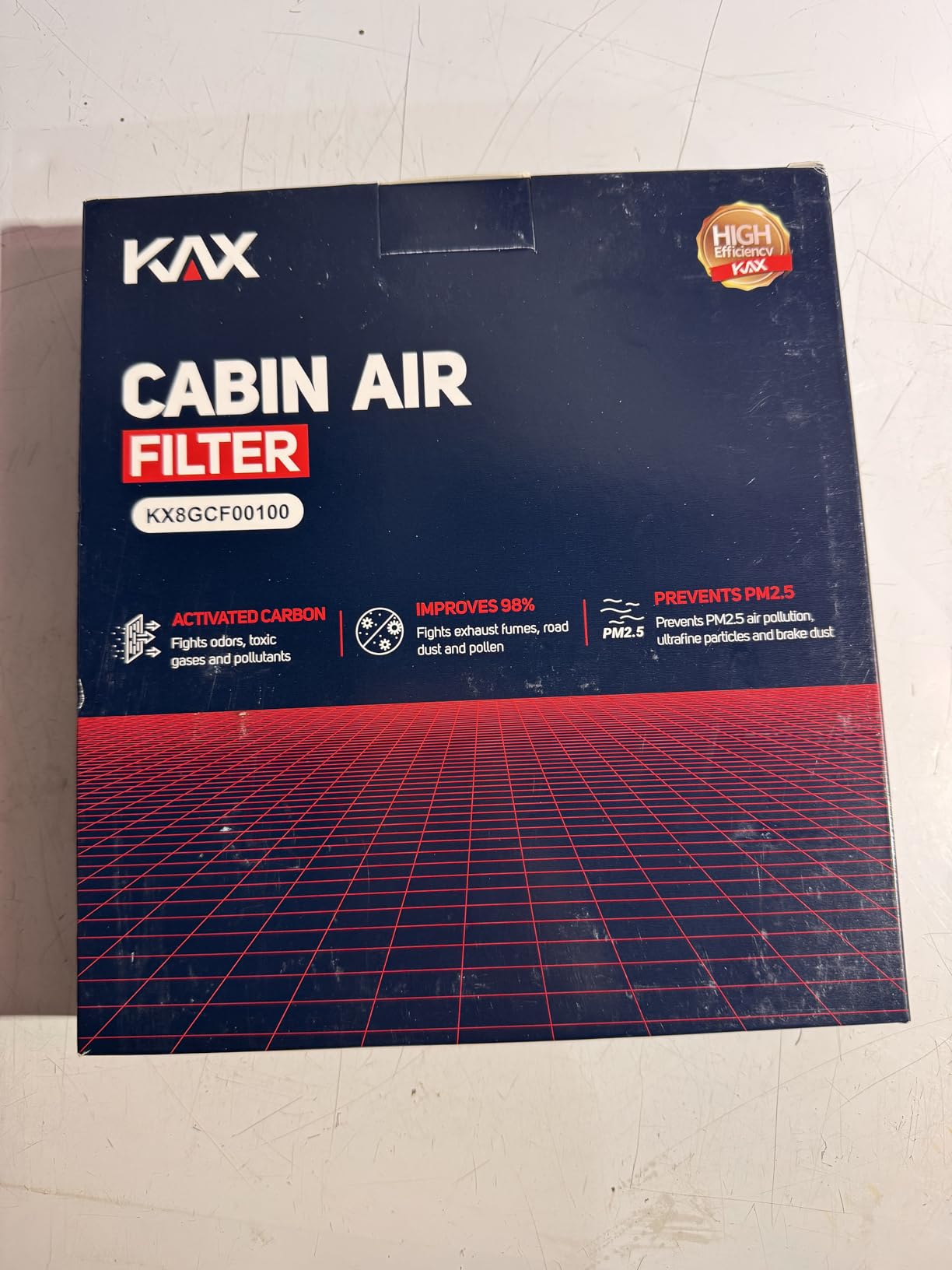 KAX CF10285 Premium HEPA Cabin Air Filter for Toyota, Lexus, Subaru | for Toyota Camry, Corolla, Highlander, Tundra, RAV4, 4Runner, Sienna, Lexus RX350, w/ Dual Active Carbon Strong Adsorption customer photo 2