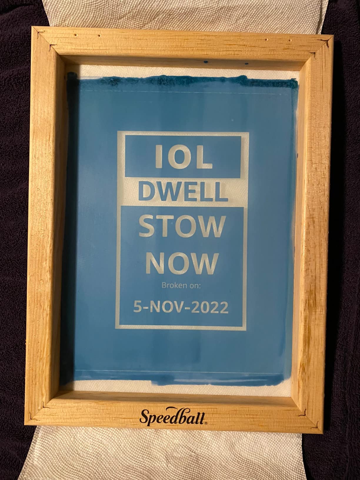 Speedball 30W LED UV Exposure Lamp - Professional Screen Printing Light with 180° Swivel Mount - 395-400nm UV-A customer photo 2