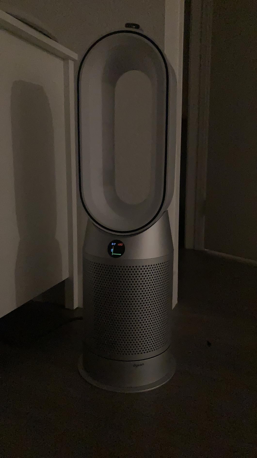 Dyson Purifier Hot+Cool HP07 Air Purifier, Heater, and Fan | White/Silver, Large customer photo 2