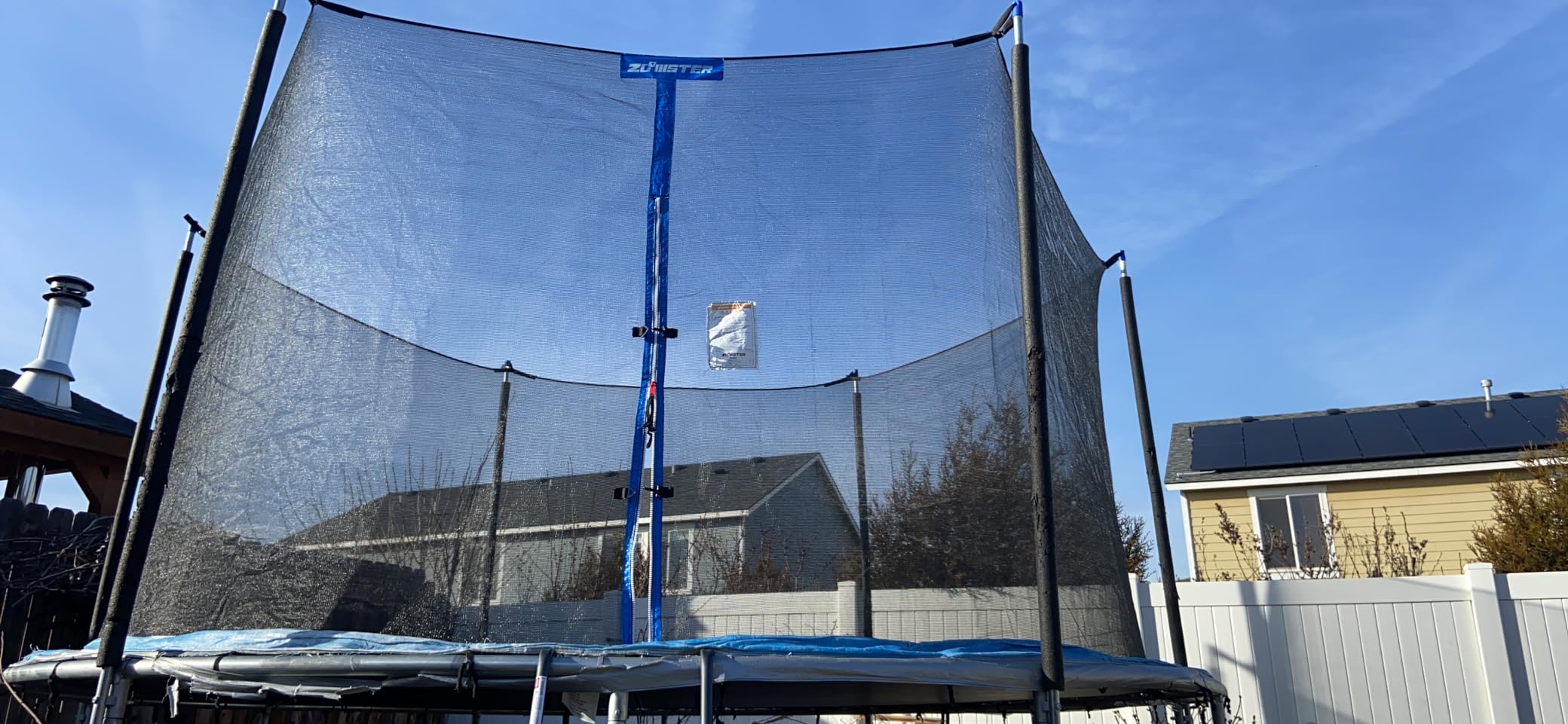 Trampoline Net Replacement Safety Trampoline Net for 6 Straight Poles customer photo 1