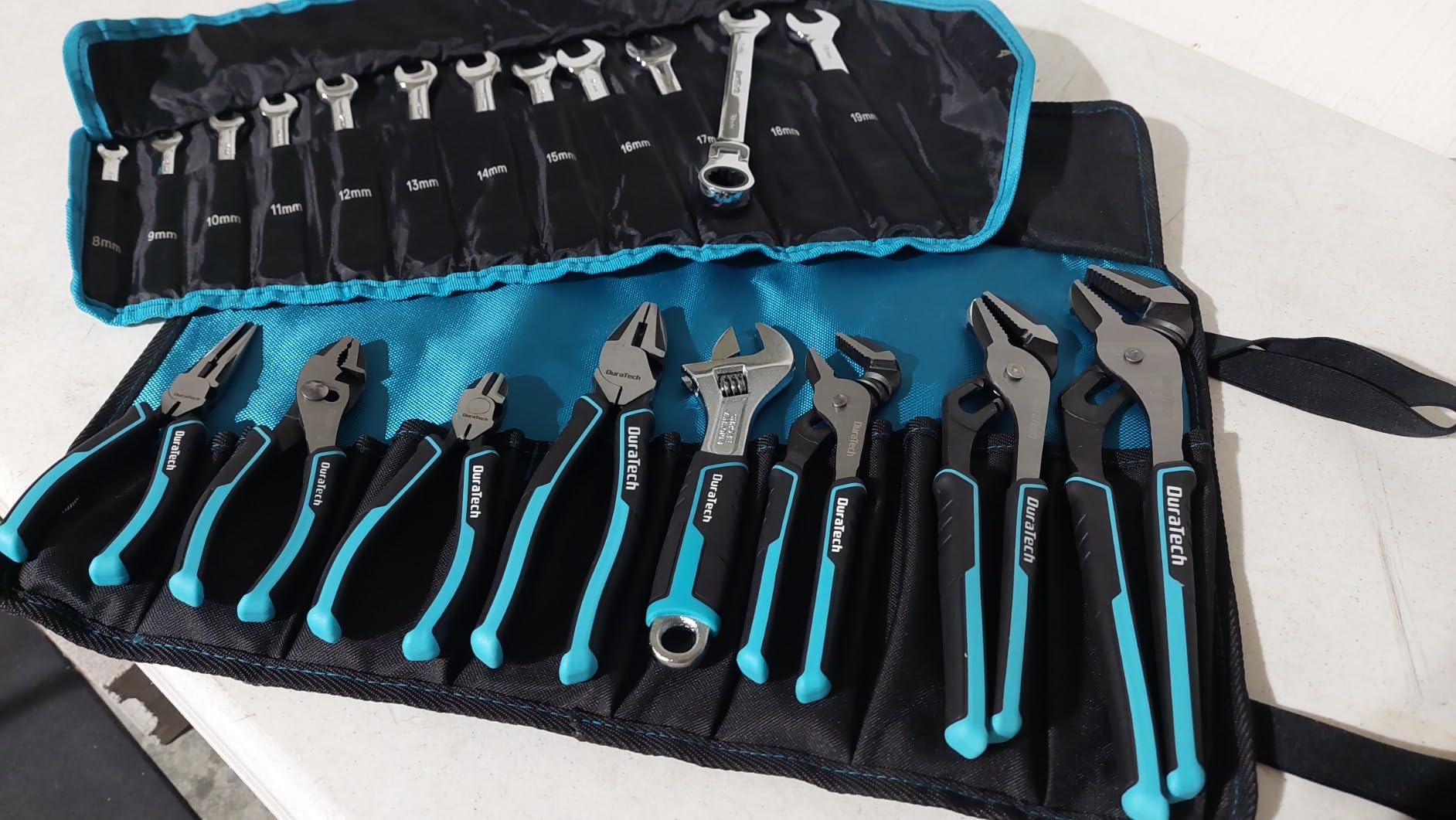 DURATECH 8-Piece Pliers Set with Rolling Pouch, Cr-V/Cr-Ni Construction customer photo 2