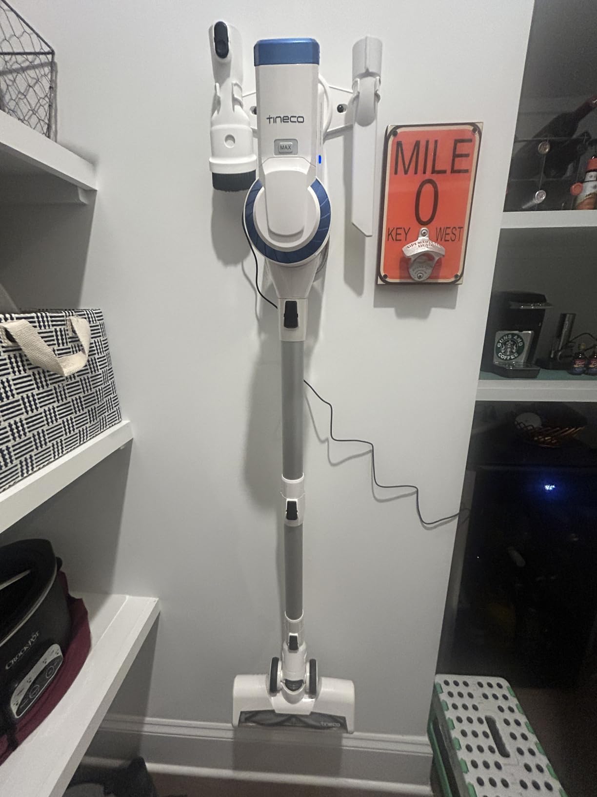 Tineco A10 Essentials Cordless Stick Vacuum Cleaner, Lightweight and Quiet, LED Headlights, Powerful Handheld Vacuum for Hard Floor Carpet with Attachments, Wall-Mounted Dock customer photo 2