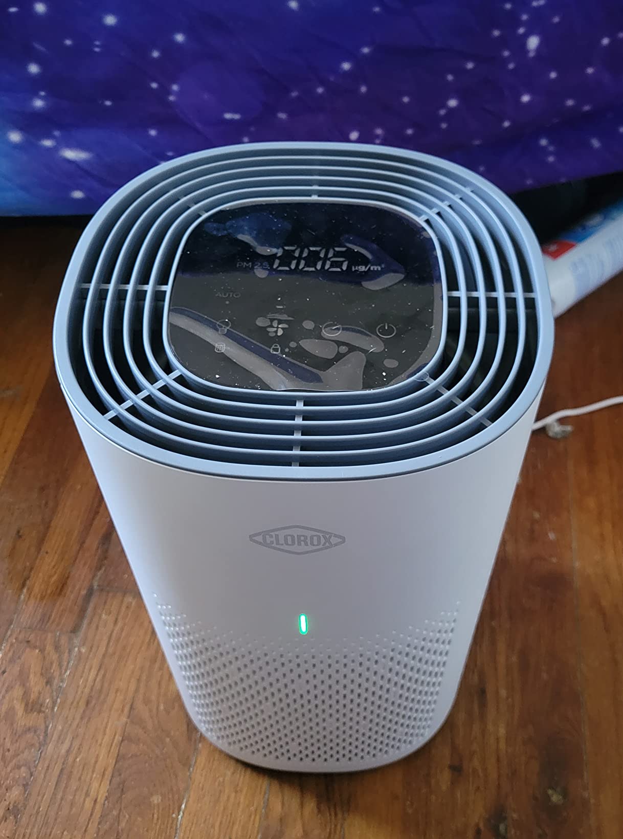 Clorox Medium Room Air Purifiers for Bedroom Home, True HEPA Filter | 1,000 Sq Ft | Reduces 99.9% of Mold, Viruses, Wildfire Smoke, Allergens, Pet Allergies, Dust | Auto Mode | Whisper Quiet customer photo 1