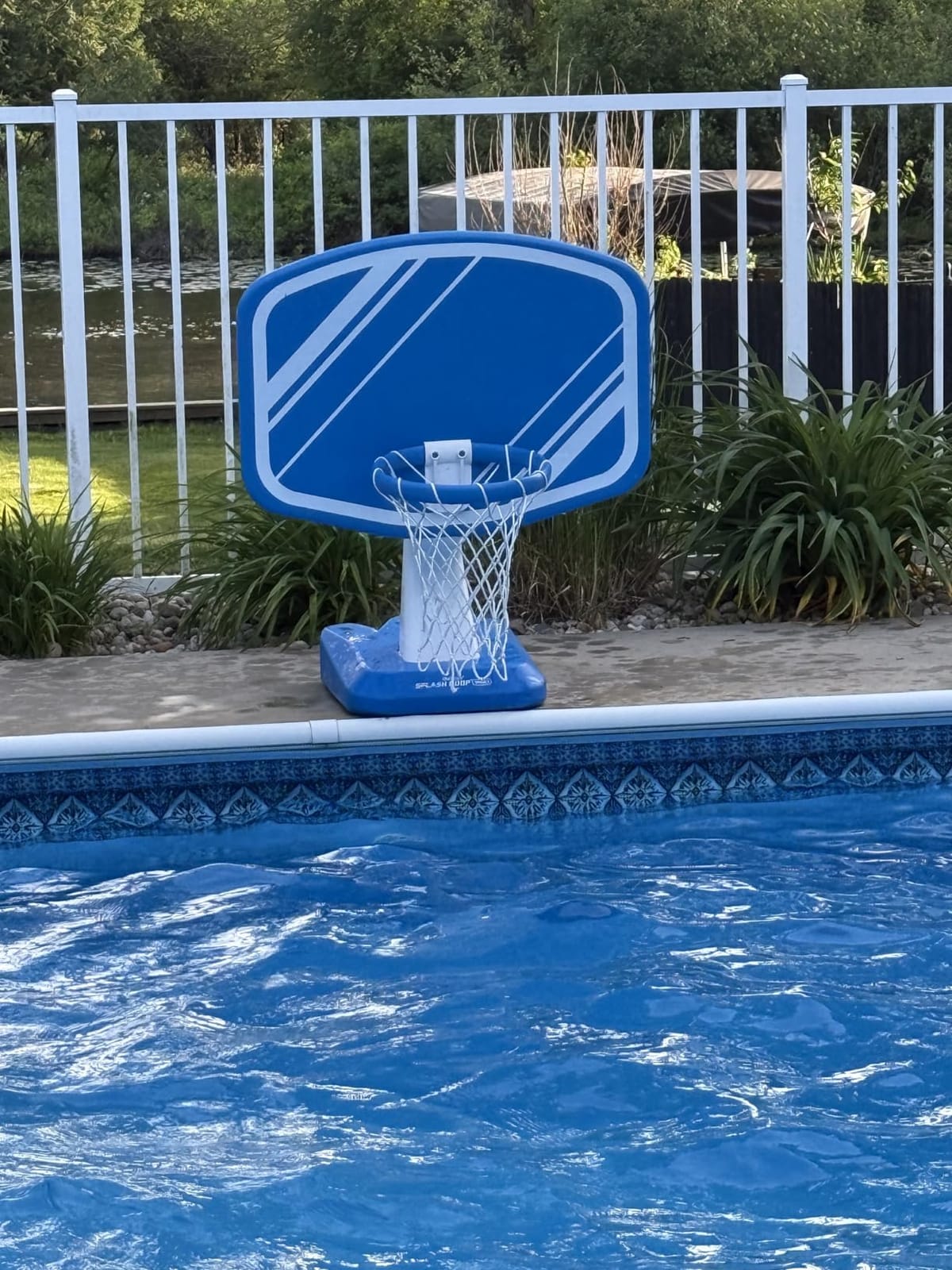 GoSports Splash Hoop 2-in-1 Full Court Pool Basketball & Volleyball Game Set customer photo 1