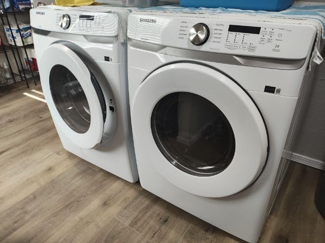 Samsung WF45T6000WPR White Front Load Laundry Package customer photo 2