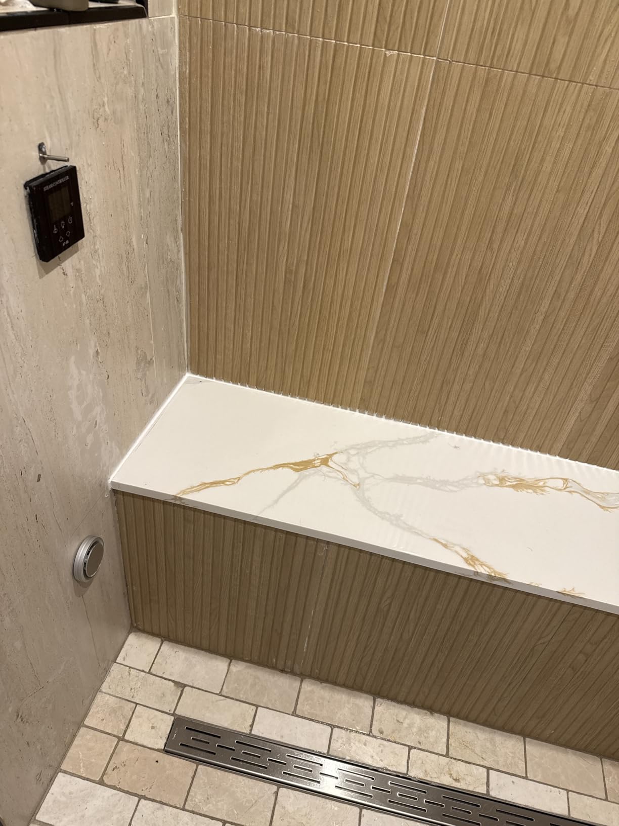 CGOLDENWALL 12KW Commercial Self-Draining Steam Generator Shower System Home Steam Bath Spa Generator 30 min to 12 Hours with Auto Drain 95-131℉ for Suitable Space Heating 12 m³/424 Cubic feet (12KW) customer photo 1