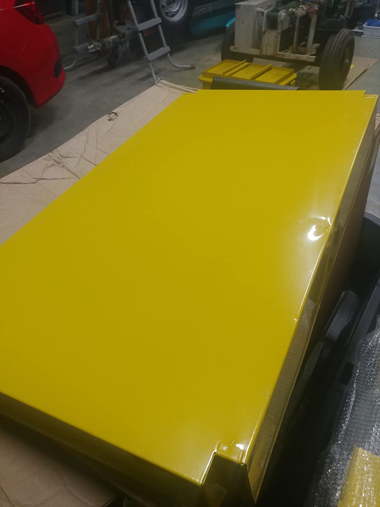 JEGS 81603 Portable Parts Washer Cart 20-Gallon Tank Solvent Capacity: 12-Gallon customer photo 2