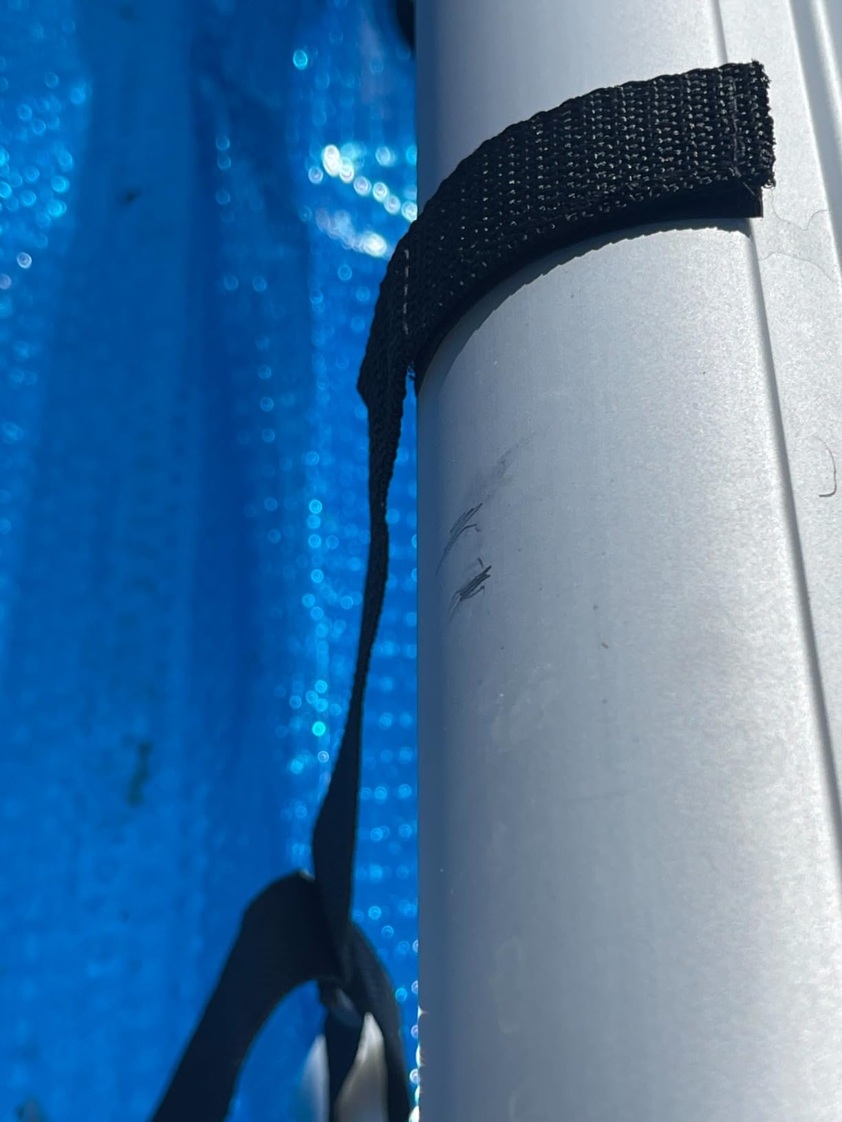 Outvita Pool Cover Reel 18 FT Above Ground, Black & Green | Solar Cover Reels Set for Inground Outdoor Swimming Pools, Pool Cover Roller Blanket Reel Aluminum Solar customer photo 1