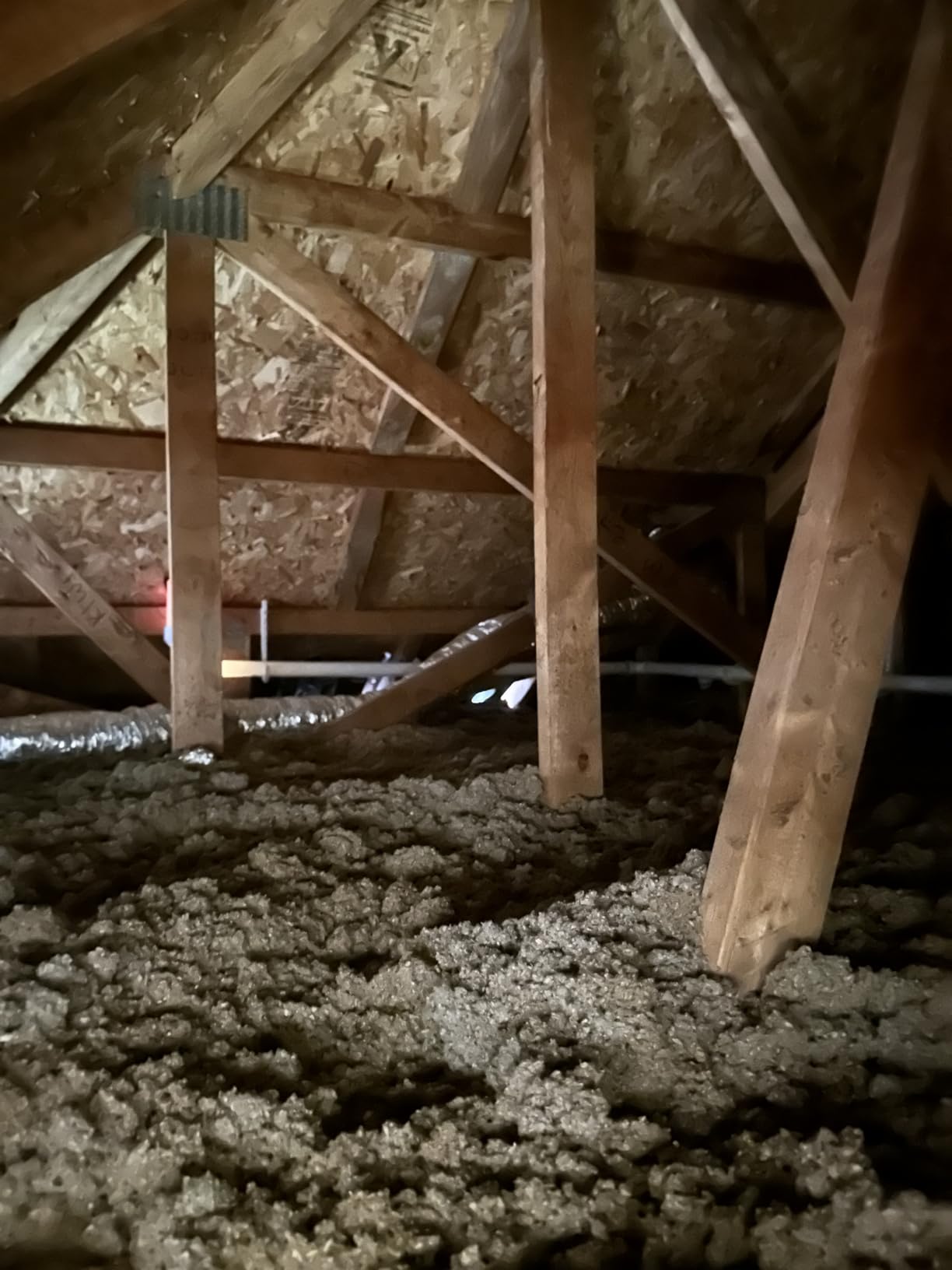 4 Inch Insulated Flexible Duct, HVAC Insulation Duct, 25 Feet Insulated Duct, R4.2 Air Flexible Duct Aluminum Hose, for HVAC Flex Ductwork customer photo 1