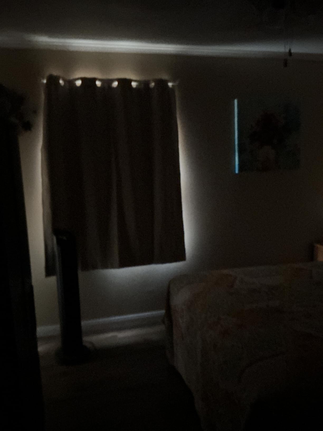 ChrisDowa 100% Blackout Curtains for Bedroom 63 Inch Long with Black Liner | 2 Thick Layers, Thermal Insulated, Grommet, Window Treatment, Living Room Drapes, 2 Panels Set, Light Grey, 42 x 63 Inch customer photo 1