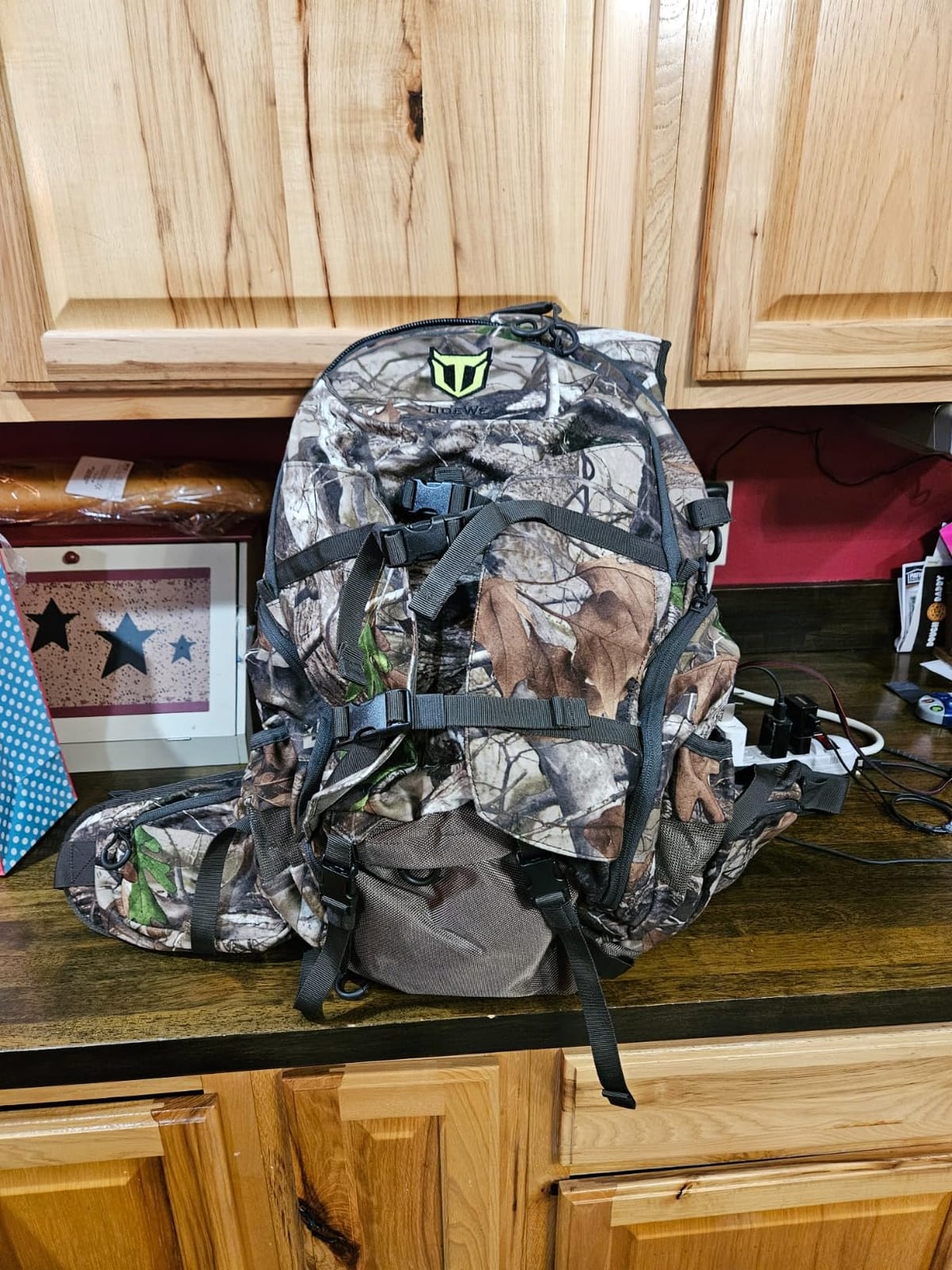 TIDEWE Hunting Backpack for Men, 40L Camo Hunting Pack for Deer Hunting | Rain Cover Included, Silent Fabric, 40L Storage, Rifle & Bow Carry System, Multi-Pocket Organization, Next Camo G2 customer photo 1