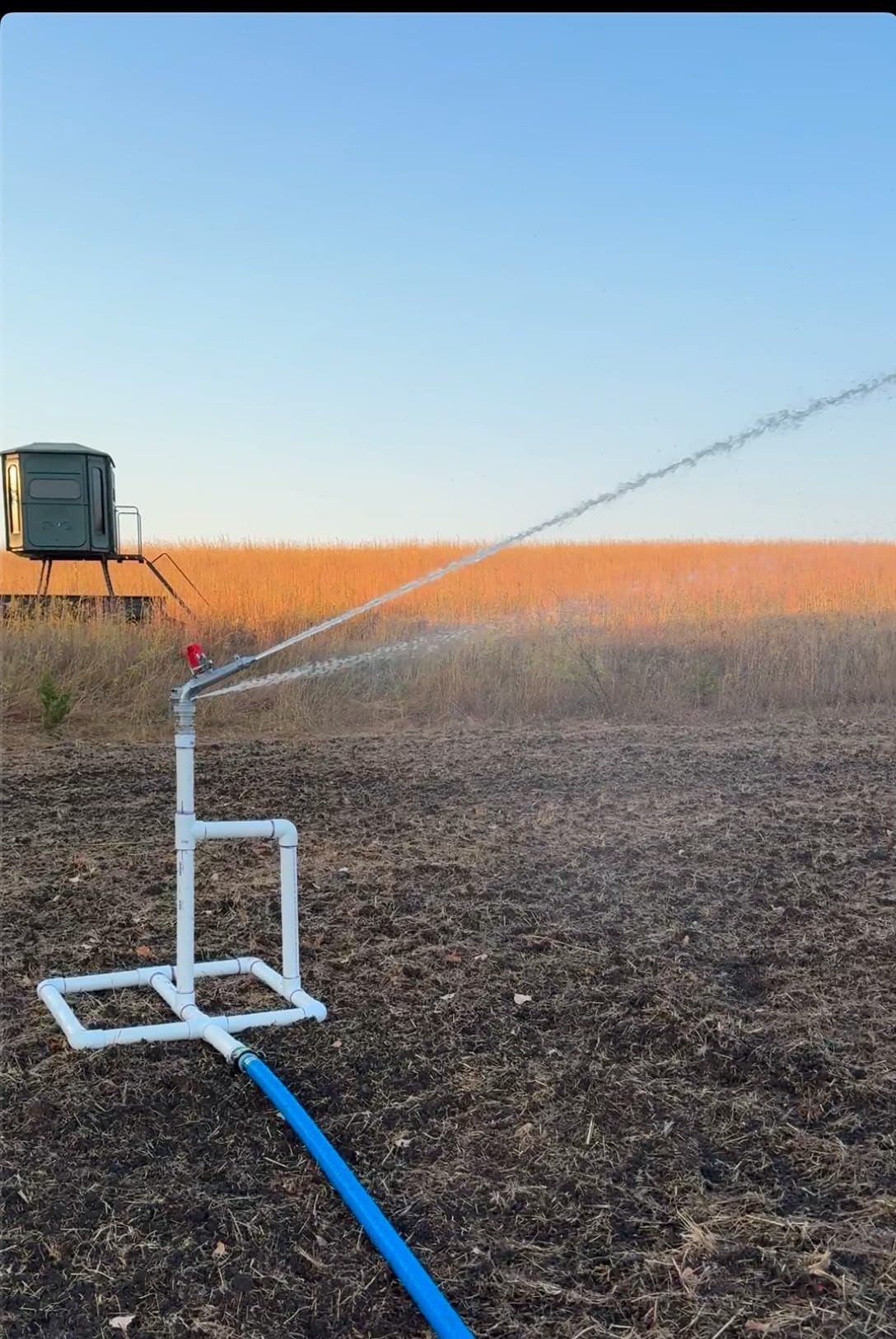 2'' Agriculture Farm Irrigation Sprinkler Lawn Sprinkler Irrigation Spray Gun Large-Area Watering Spray 360° Rotary customer photo 2