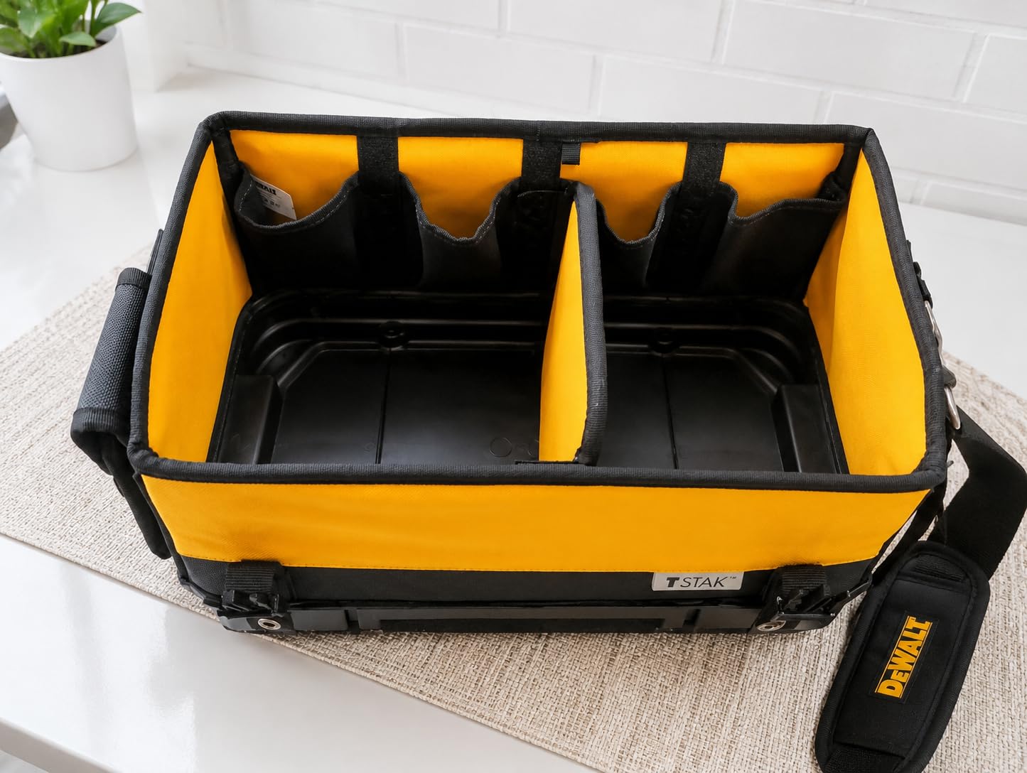 DEWALT TSTAK Tool Bag, 16-inch Durable Tote with Tool Organizer and Hard Bottom (DWST17623) customer photo 1