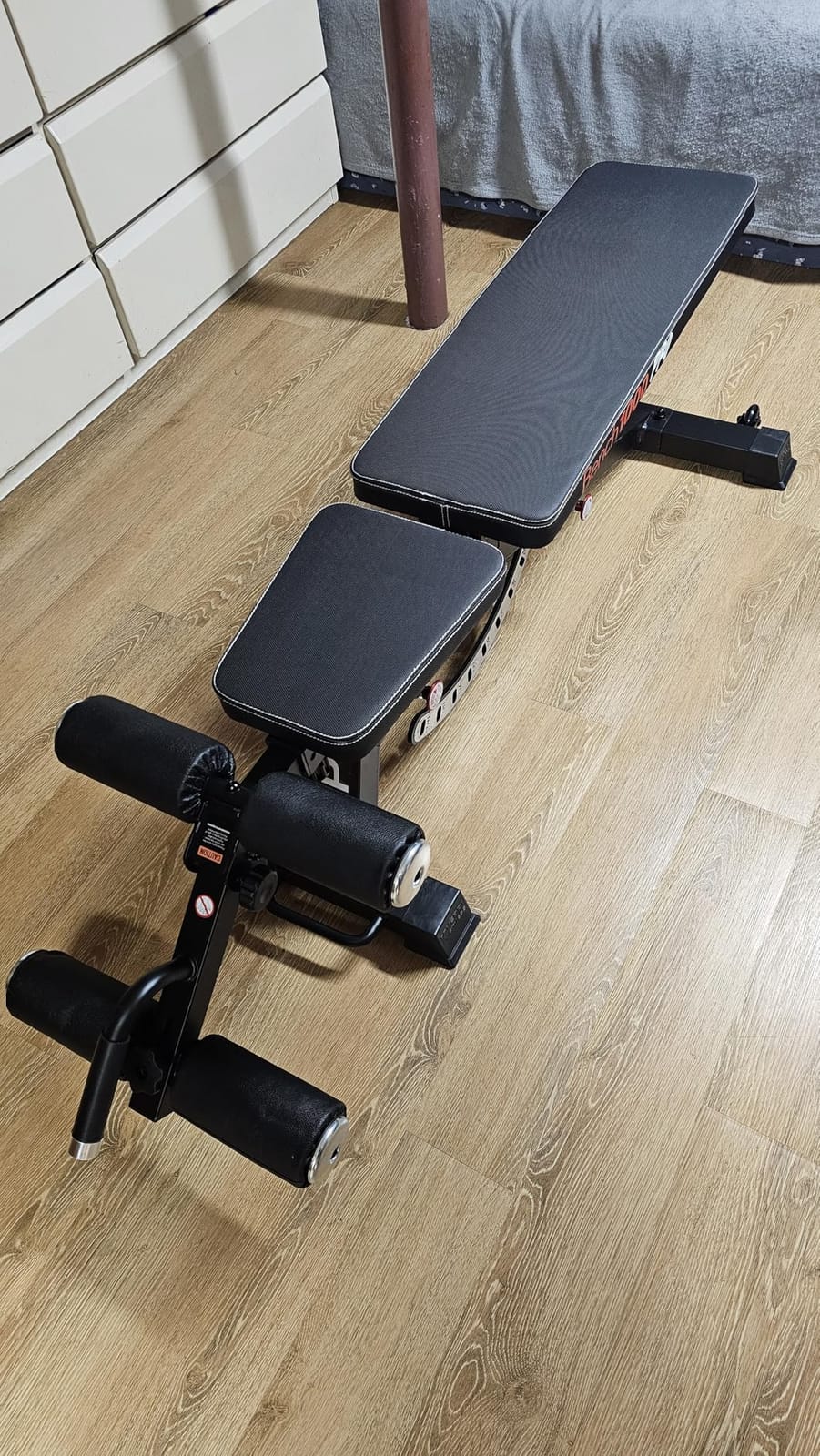 Keppi Bench1000 Weight Bench, Adjustable Commercial FID Workout Bench | 1200lb Flat Capacity, 12 Back&3 Seat Specialized Angles for Serious Lifters, with 36-inch Extended Backrest for Home Gym customer photo 2