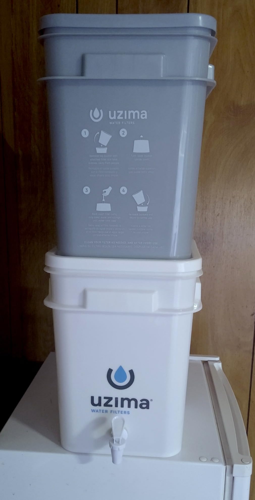 Uzima UZ-2 Camping Water Filter and Drinking Water Filter System, Portable Survival Camping Essentials customer photo 1