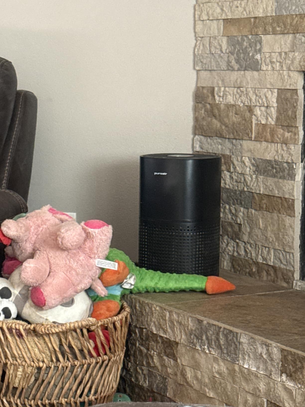 PuroAir 240 HEPA Air Purifiers for Home Pets Air Cleaner up to 1,000 Ft² - HEPA Filter + CarbonTech up to 500X Stronger - Cleans Air Fast - Auto, Sleep Modes Air Purifiers for Bedroom, Office (2PK) customer photo 2