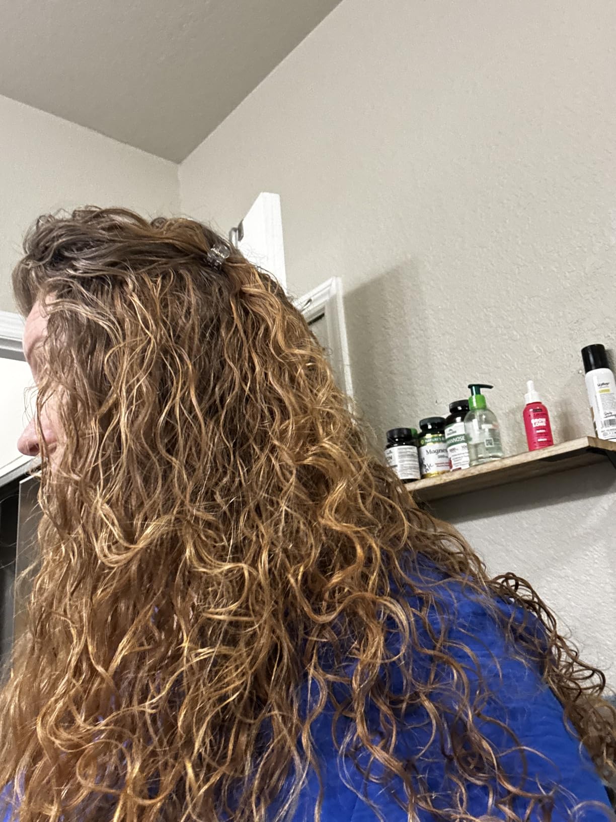 TEPENAR Hair Dryer Bonnet Attachment: Upgraded Extra Large Hooded Dryer Adjustable Hair Dryer Caps - Easy to Use for Natural Curly Textured Hair Care Styling Fast Drying - Black customer photo 1