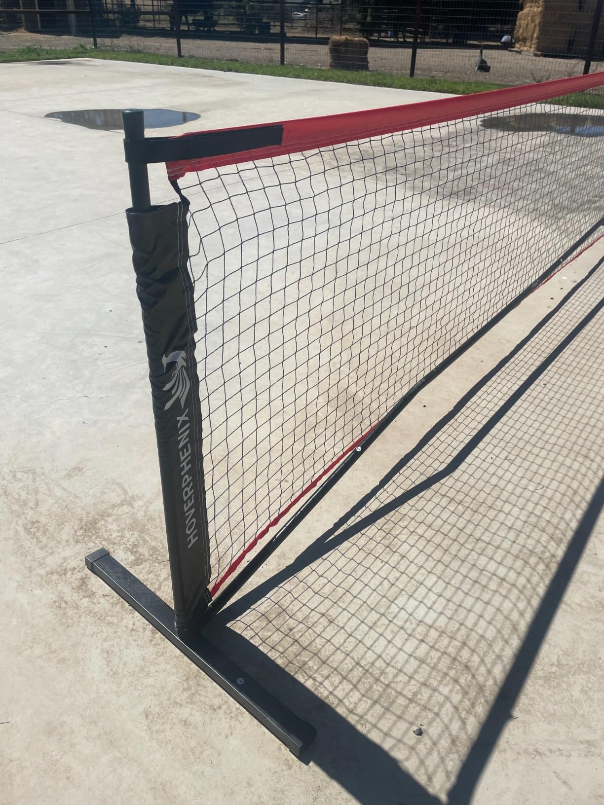 Portable Pickleball Net Set, 22FT Pickle Ball Net with Paddle Set of 4 | Regulation Size Net, Weather Resistant Steel Frame, Outdoor Pickleballs and Carry Bag, Easy Setup for Driveway, Backyard customer photo 2