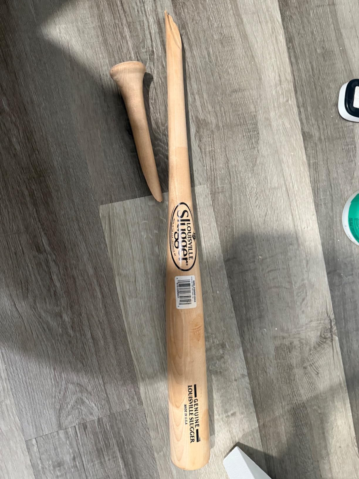 Louisville Slugger Genuine Mix Unfinished Clear Baseball Bat customer photo 1