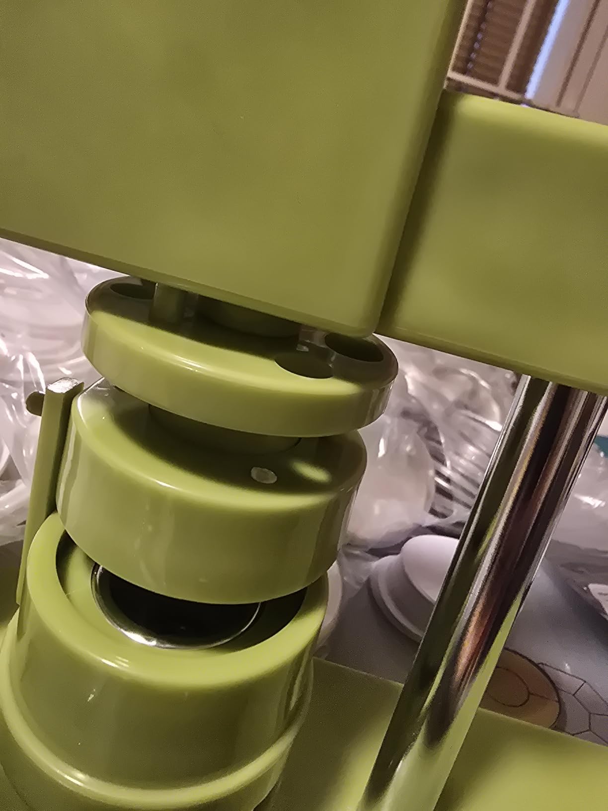 Button Maker Machine - Multiple Sizes 1.25in+2.25in, Kit for DIY Gifts, Button Press Machine with Free 200PCS 32-58mm Supplies & 2 Circle Cutter customer photo 1