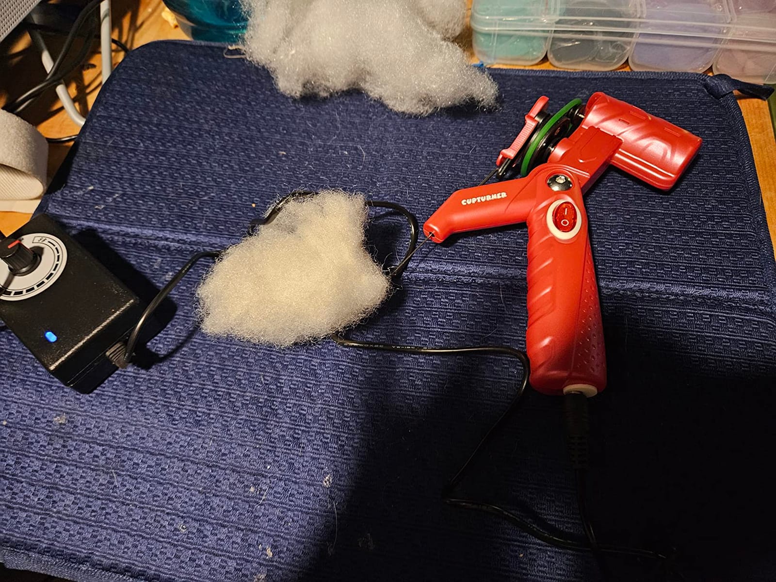 Needle Felting Machine for Quick Felting, Electric Felting Needle Machine, Needle Felting Tool Supplies for Felted Animals & Wool Painting customer photo 2