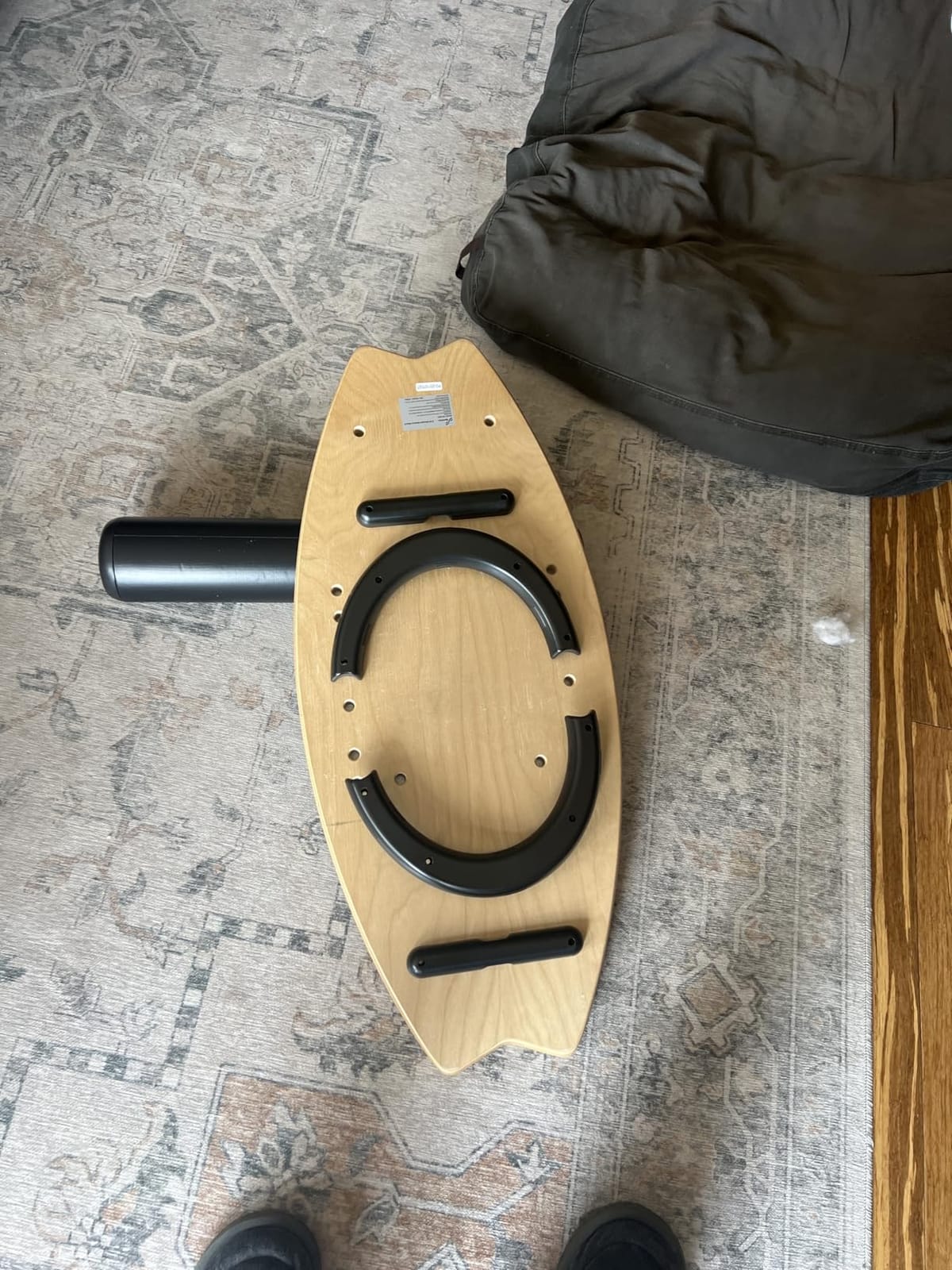 Sportneer Balance Board - 7 Mode Wobble Board with Roller & Ball | 7 Modes Balance Trainer, Adjustable Stoppers for Balance Training, Core Workouts, Stability, Surf Training & Physical Therapy customer photo 2