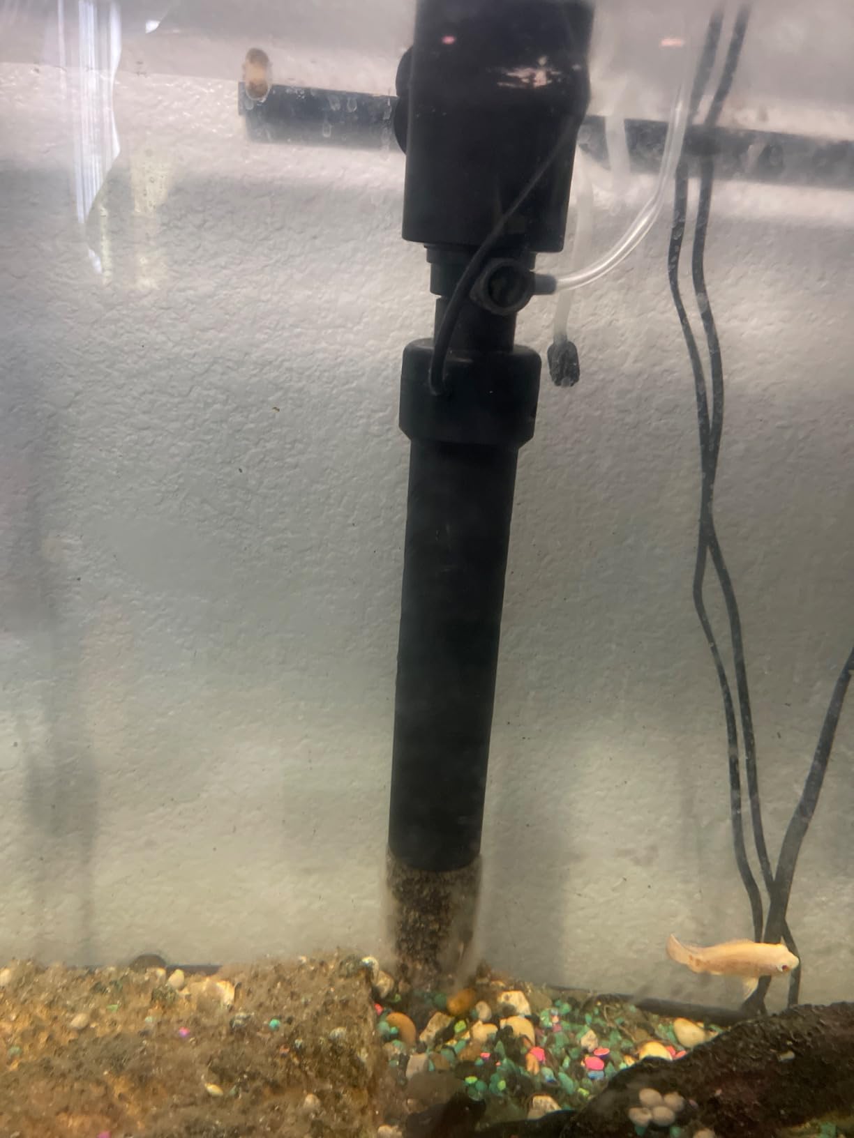 COOSPIDER Aquarium U-V Filter Green Clean Machine for 40-100 Gallon Fish Tank Crystal Clear 300GPH Submersible Water Pump customer photo 2