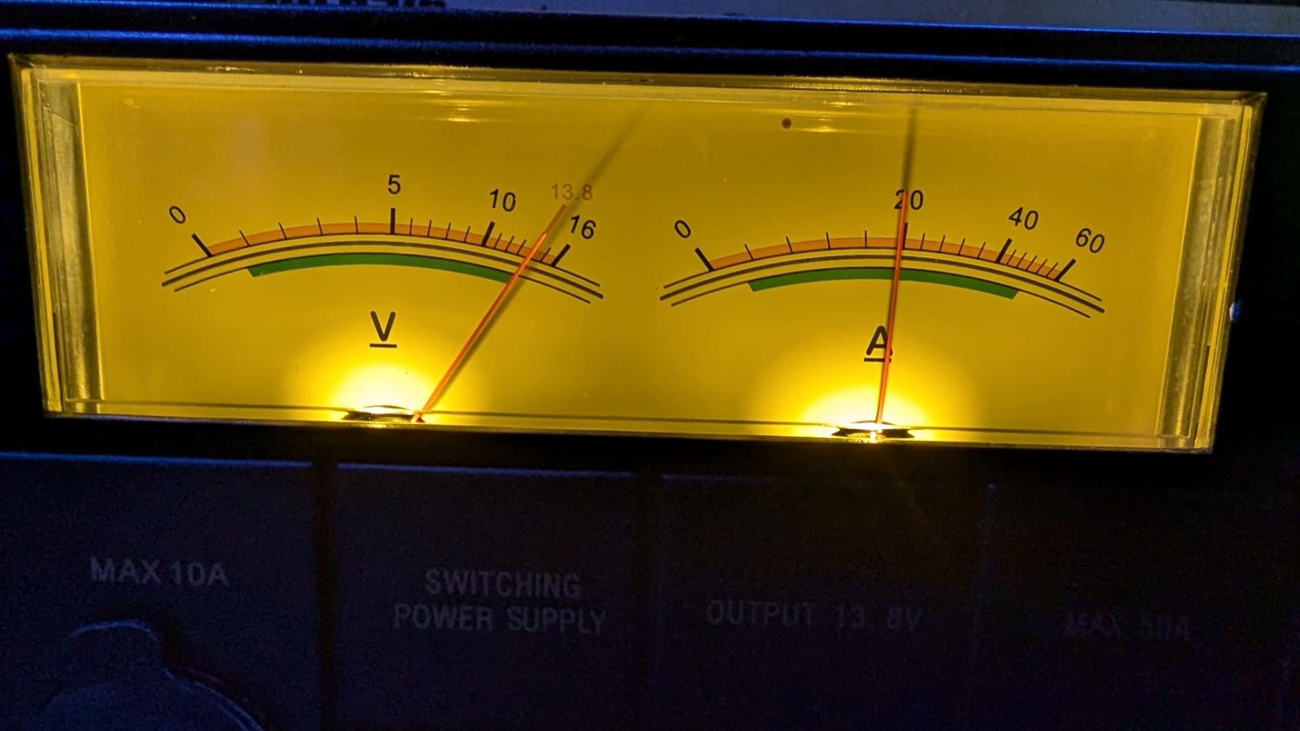 Universal Compact Bench Power Supply- 50 Amp Regulated Home Lab Benchtop AC-to-DC Converter 13.8 Volt/9-15Volt, Cooling Fan, Screw Type Terminals - Jesverty SPS-50II customer photo 1