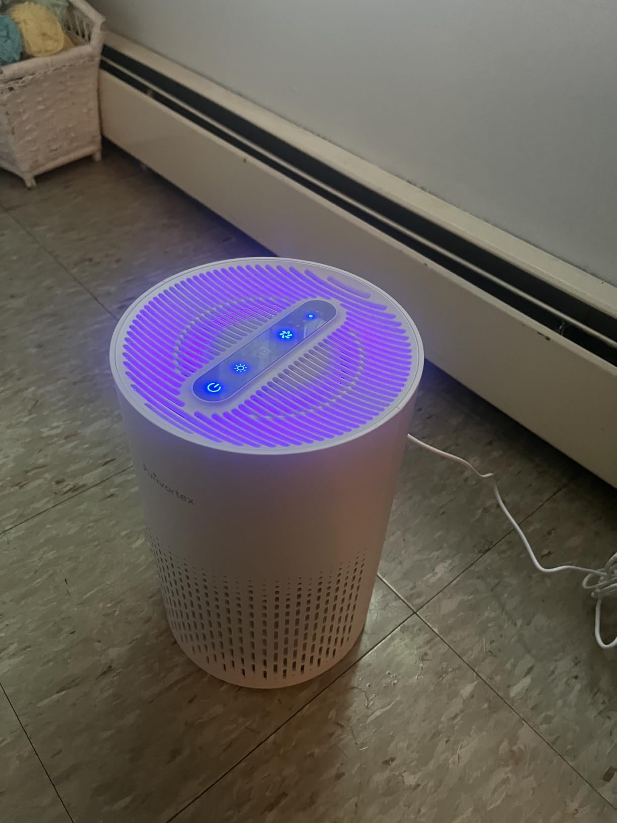 Purivortex Air Purifiers for Home, Covers Up to 880 Sq Ft, PX500 White | Quiet HEPA Filter for Pollen, Smoke, Dust, Pet Dander, Odor, Hair, Ozone Free customer photo 2