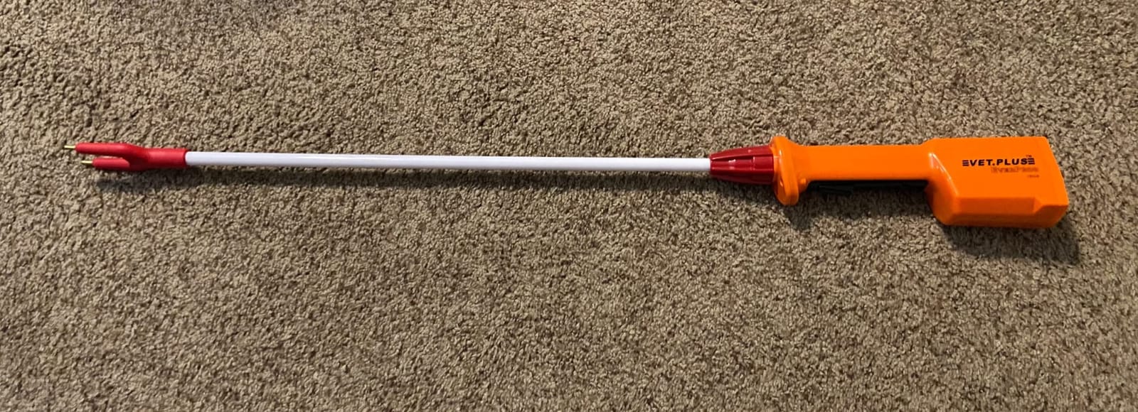 Rechargeable Cattle Prod for Cows Hogs Goats Sheep Large Dogs Waterproof Livestock Prod Electric Animal Prod with Flexible Shaft customer photo 1