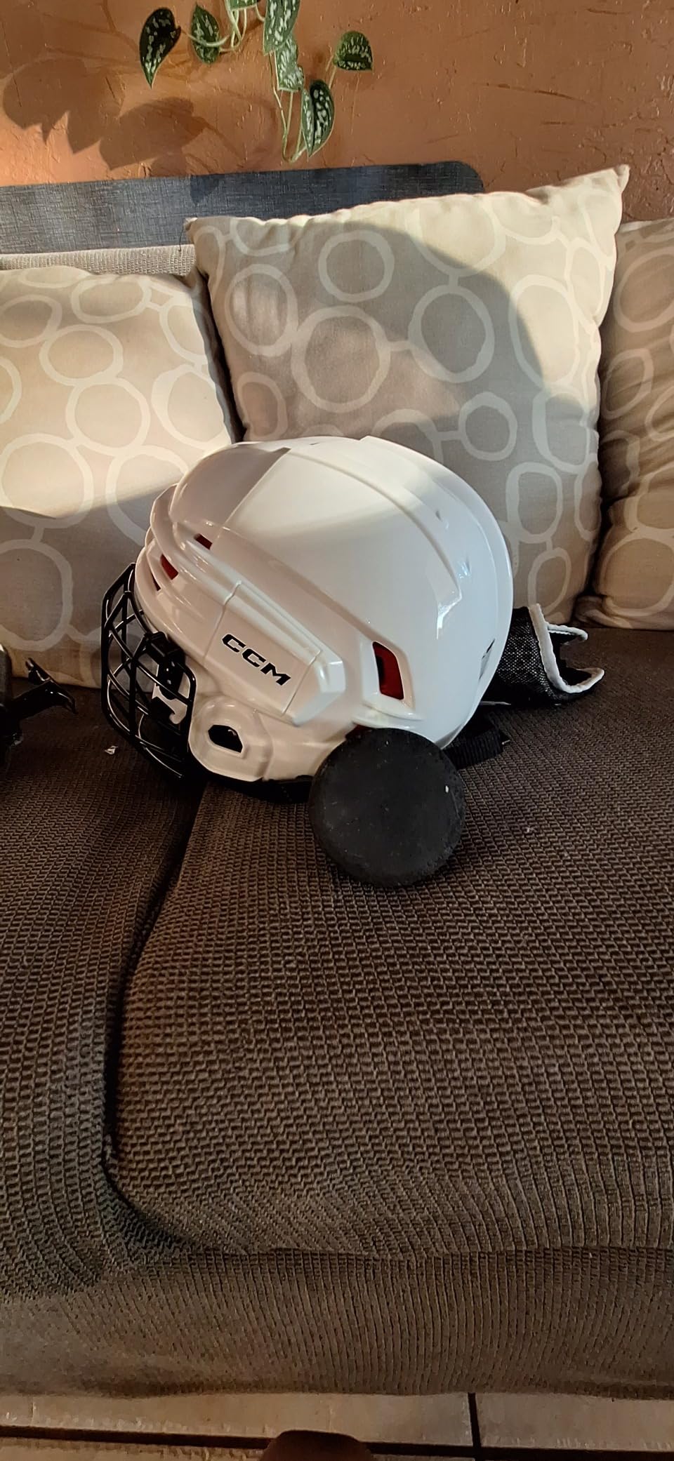 CCM Tacks 70 Hockey Helmet Combo with Cage, Senior customer photo 1