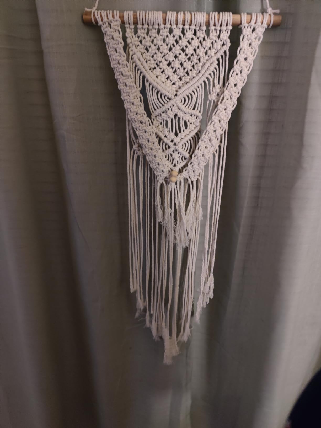 MIGO Creates DIY Macrame Kit for Beginners with 9 Macrame Projects Ebook, 115 Pcs Macrame Supplies & 220yd Cotton Yarn | Create Unique Bohemian Decor Craft Projects! Perfect DIY Crafts for Adults! customer photo 1