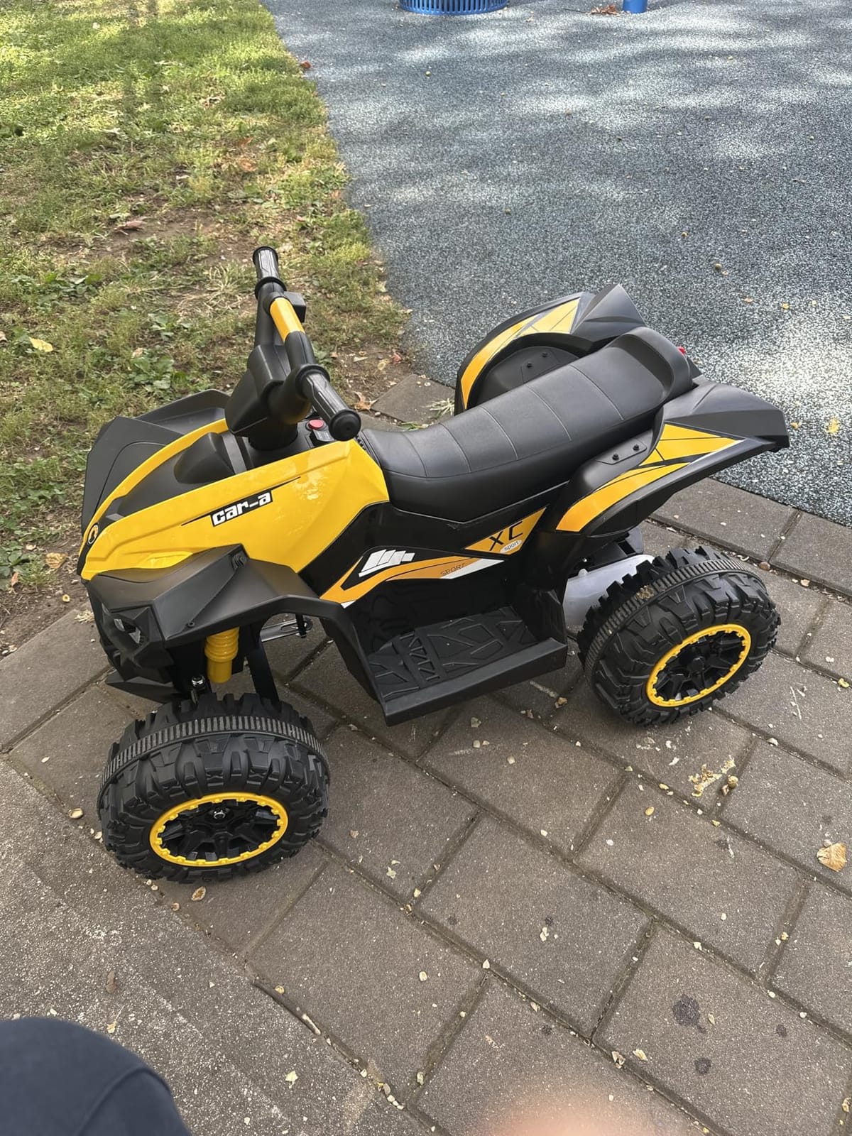 Aosom 12V Kids ATV Quad Car, 4 Wheeler, Forward & Backward Function, Red | Wear-Resistant Wheels, Music, Up to 3.7 MPH, Electric Ride-on ATV, for Toddlers Ages 3+ Years Old customer photo 1