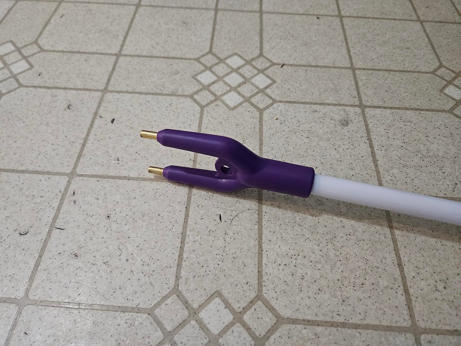 Purple Rechargeable Livestock Prod for Cow Goat Sheep Pig Animal Waterproof Cattle Prod with Flexible Shaft customer photo 2