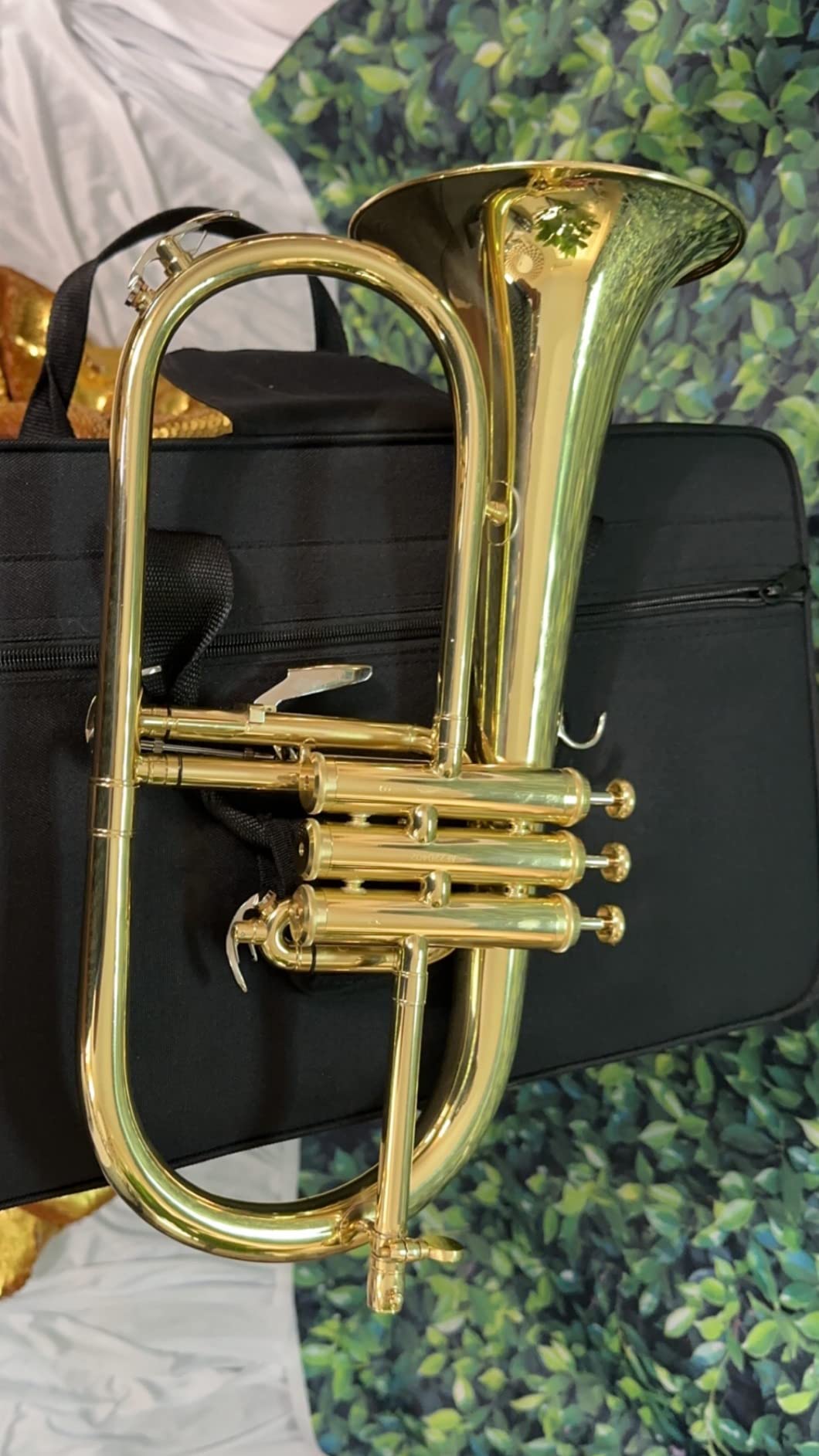 Flugelhorns brass Bell Bow High gloss finish (AFH-8355) customer photo 2
