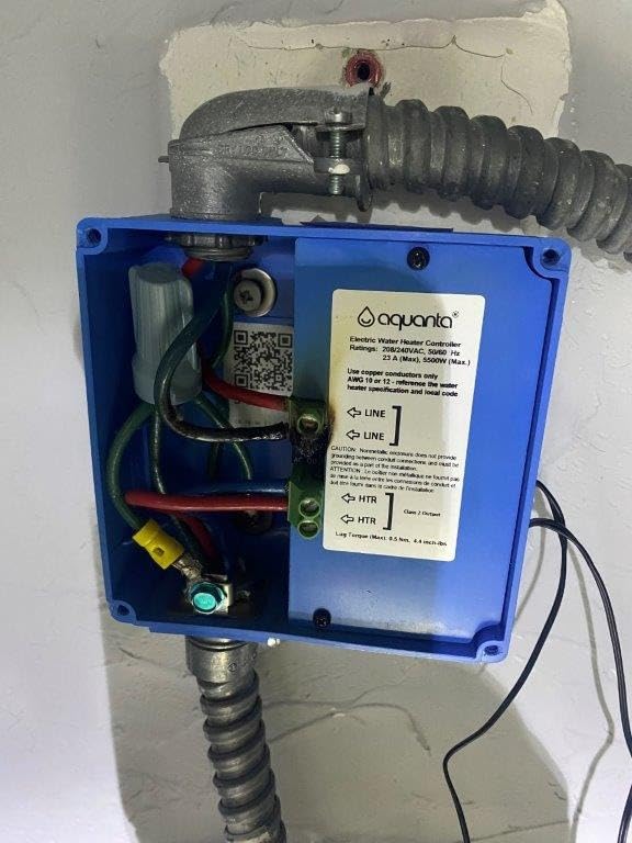 Smart Water Heater Timer: Optimize Hot Water Usage, Compatible with Alexa, Installs in Minutes, No Plumbing Required, Compatible with Electric Water Heaters customer photo 1