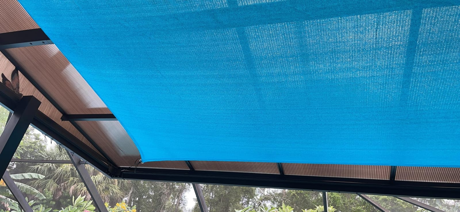 SUNLAX 14' x 14' x 14' Triangle Shade Sail, Dark Grey UV Block Canopy | Outdoor sun shade sail for backyard, patio, garden, deck, pergola with UV protection customer photo 1