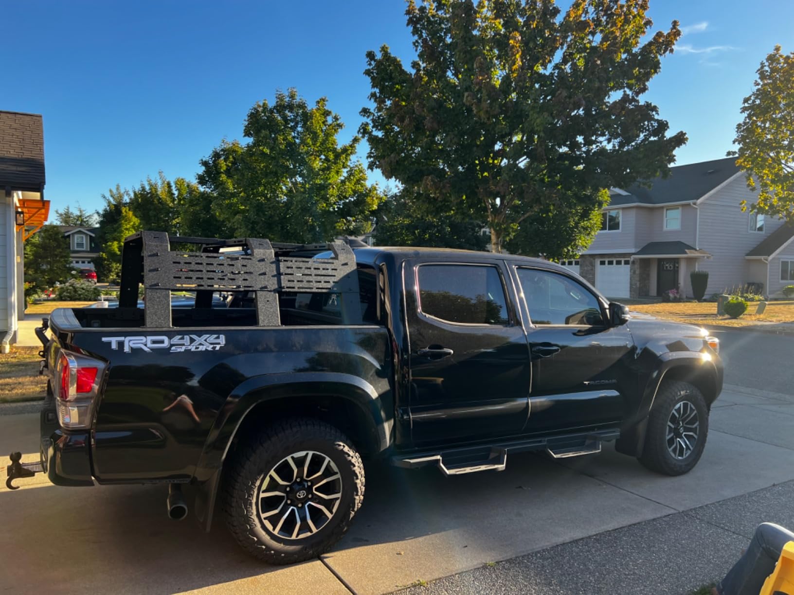 Hooke Road Overland Truck Bed Rack for Toyota Tacoma 5' Bed, Jeep Gladiator JT, Chevy Colorado, GMC Canyon, Ford Ranger - 19