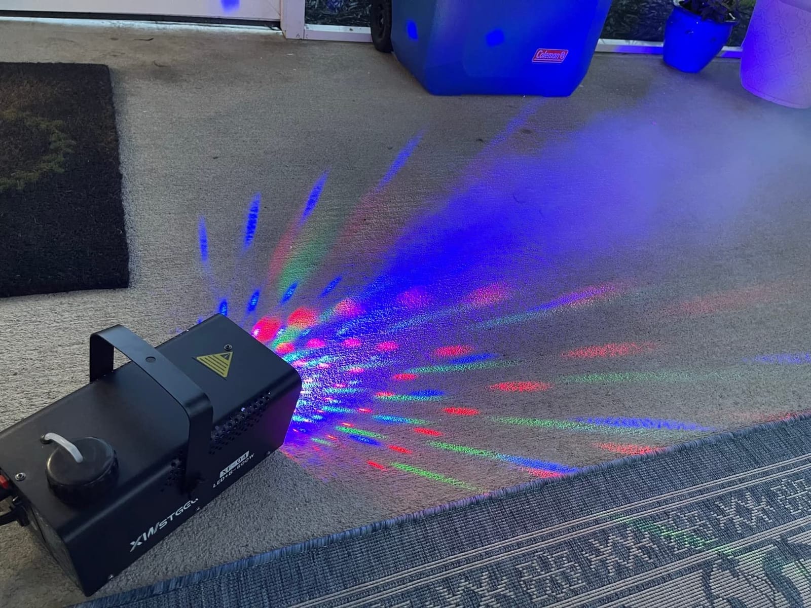 XWSTGEQ 500W Haze Machine with 1.2L Tank DMX Wireless Manual Control | Low Noise, Fast Preheat customer photo 2
