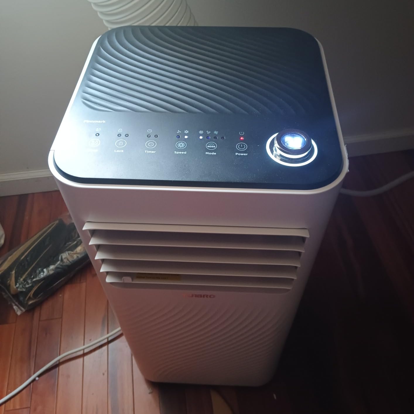 TURBRO Finnmark 8,000 BTU Portable Air Conditioner, Dehumidifier and Fan, 3-in-1 Floor AC Unit for Rooms up to 300 Sq Ft, Sleep Mode, Timer, Remote Included (5,000 BTU SACC) customer photo 2