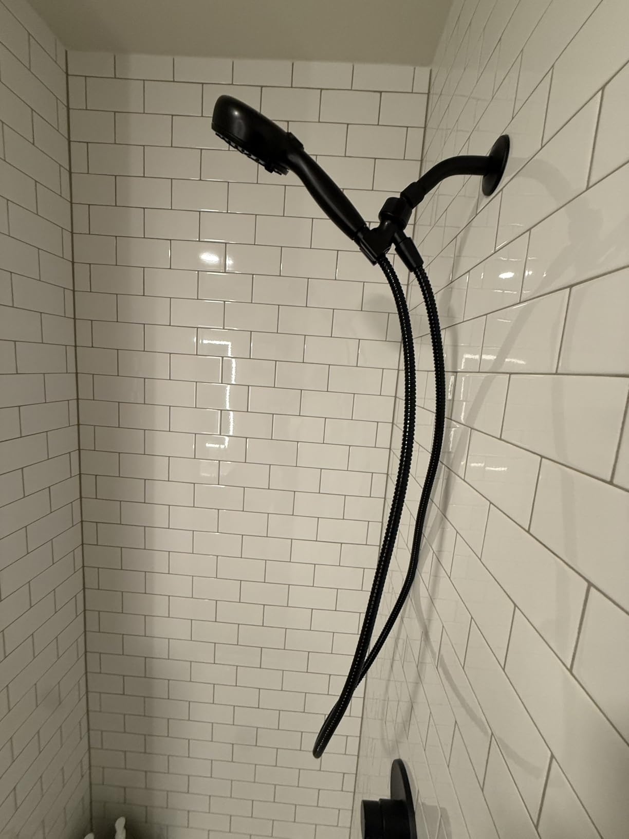 Delta Faucet ProClean Brushed Nickel Shower Head with Handheld, Showerhead with High Pressure Spray, Handheld Shower Head, 6 Spray Settings, SpotShield Brushed Nickel 75740SN customer photo 1