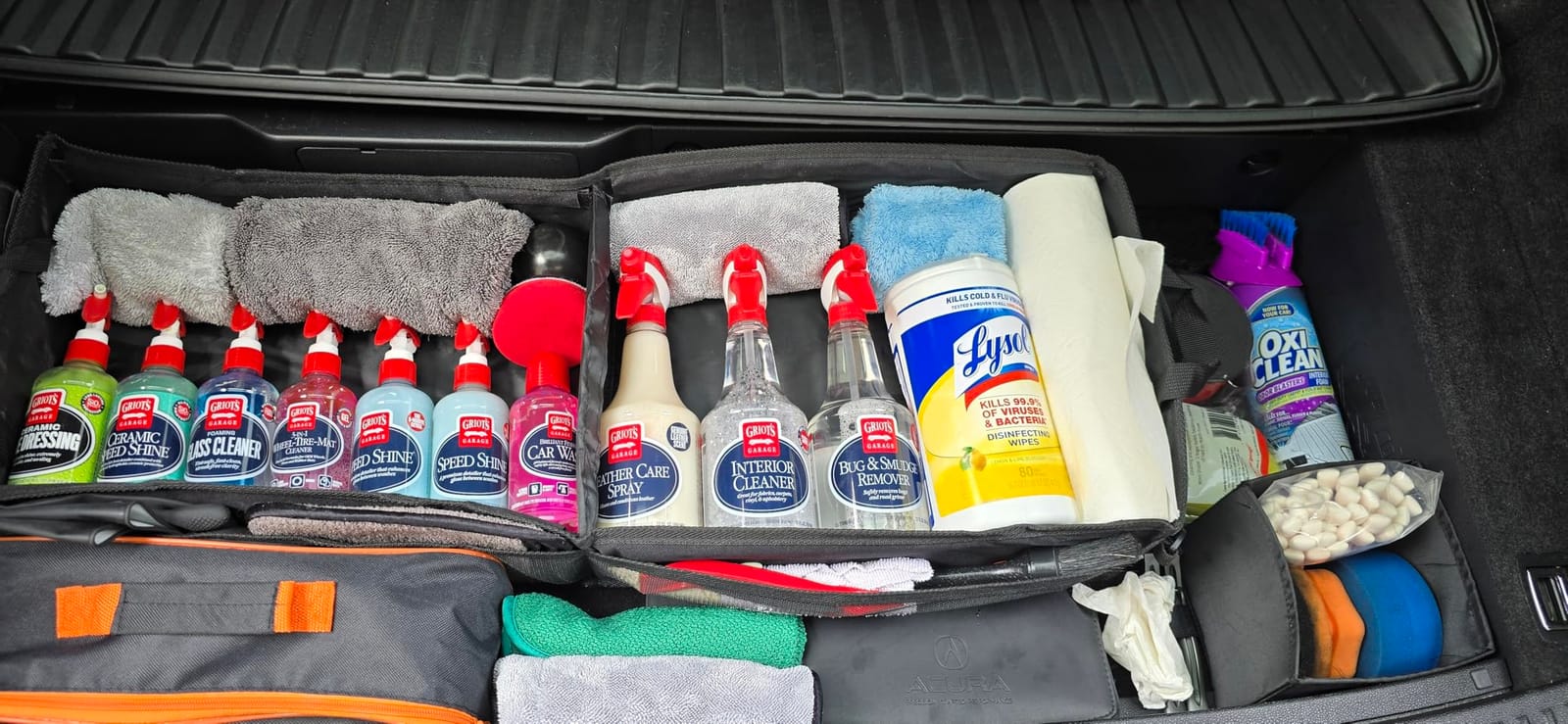 GEEDAR Under Seat Storage Truck Tool Box Organizer for Truck Underseat Storage Ford F150 F250 F350 Chevy Silverado Accessories (3 compartment) customer photo 2