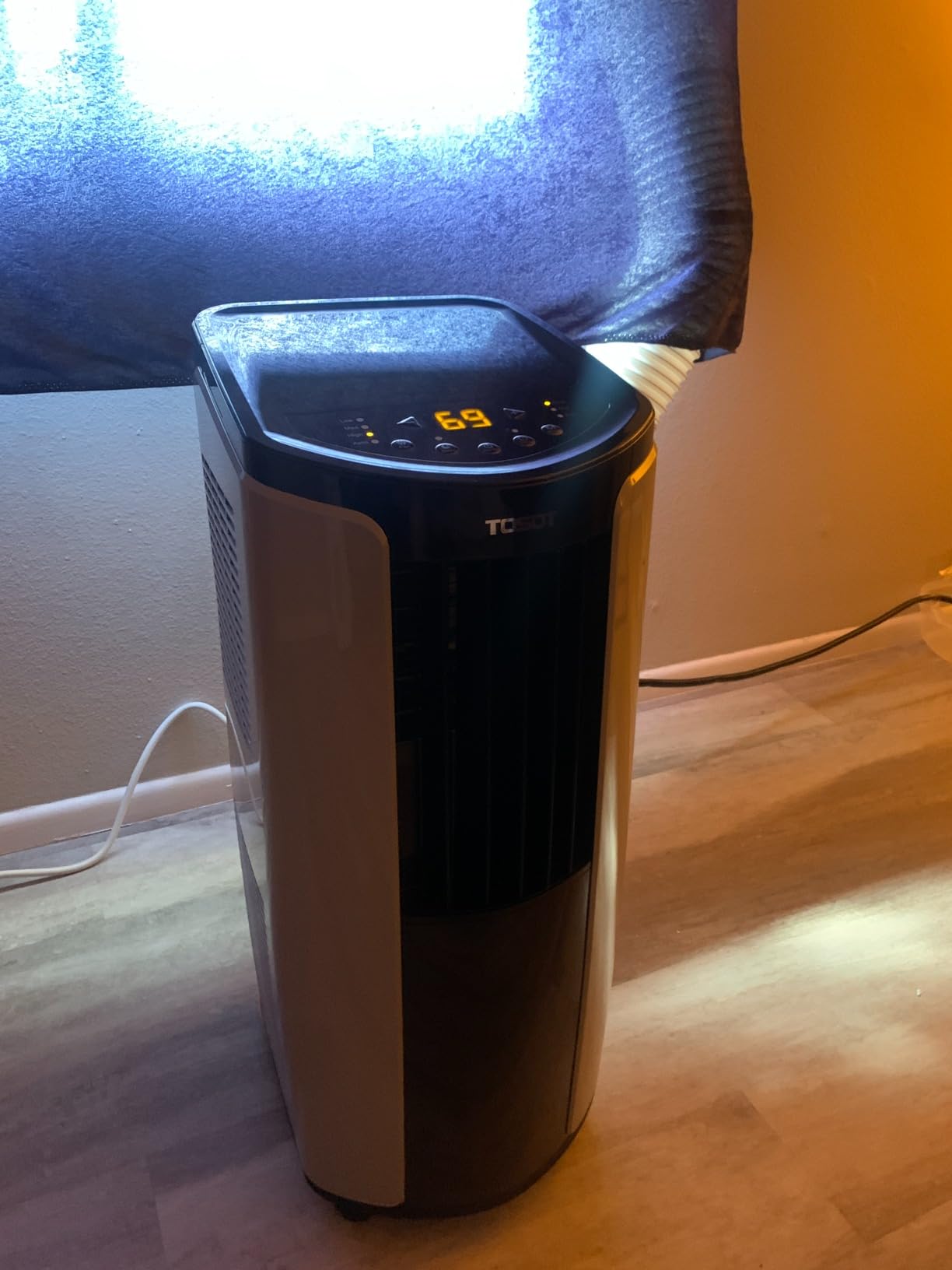 TOSOT 10,200BTU (6,200 BTU SACC) Portable Air Conditioner, Smart Wifi Control, AC Unit with Dehumidifier, Fan, Window Kit for Easy Installation, Cool Rooms Up to 400 Square Feet, Shiny Series customer photo 1