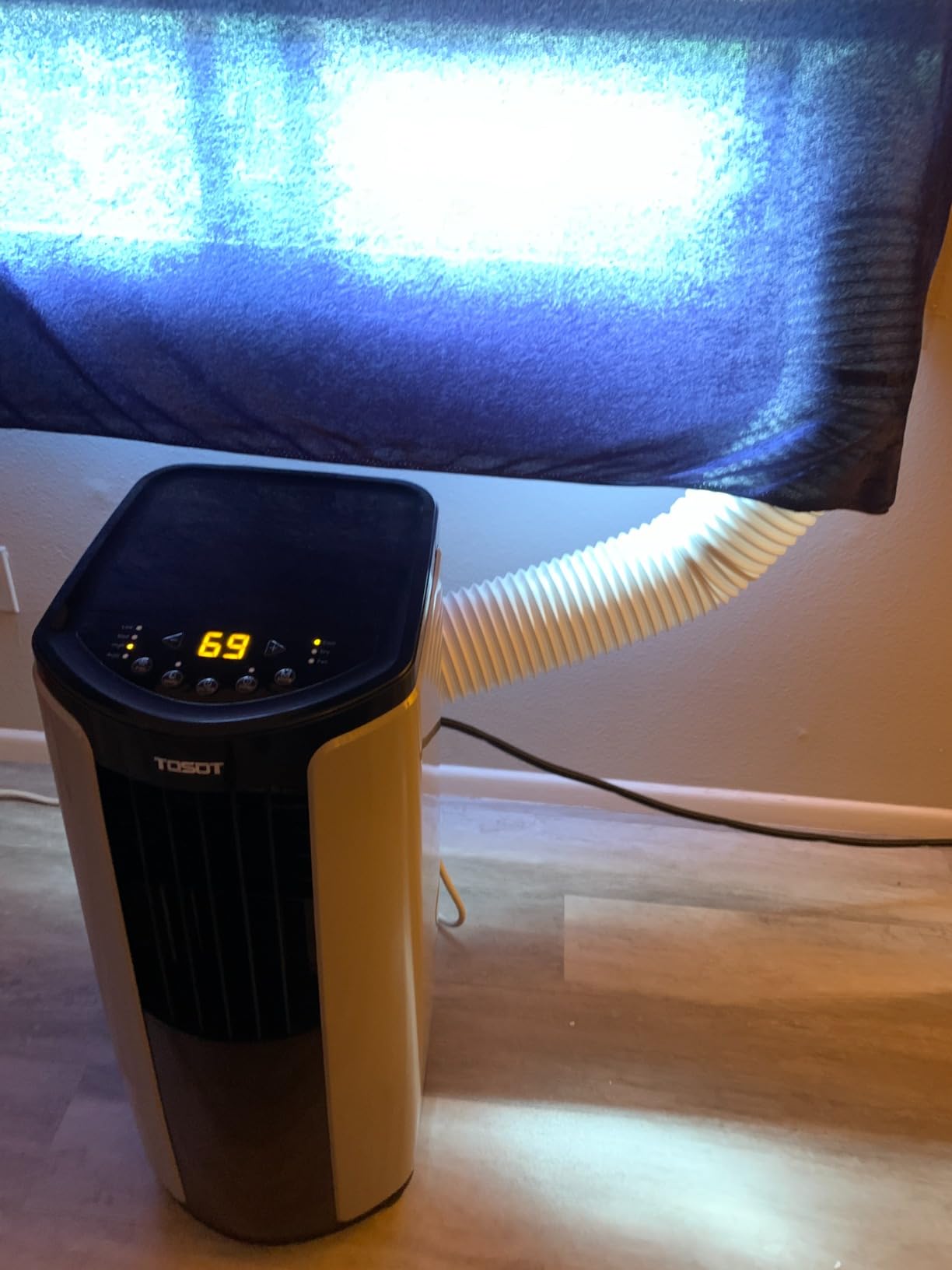 TOSOT 10,200BTU (6,200 BTU SACC) Portable Air Conditioner, Smart Wifi Control, AC Unit with Dehumidifier, Fan, Window Kit for Easy Installation, Cool Rooms Up to 400 Square Feet, Shiny Series customer photo 2