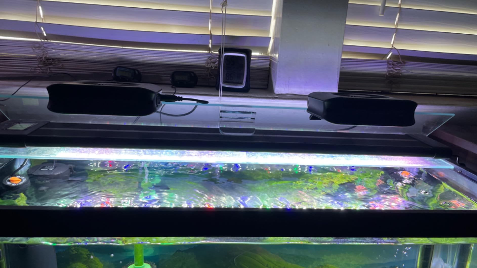 hygger Aquarium Chillers Fan, Quiet Fish Tank Cooling Fan Equipment with Adjustable Speed Controller (3-Fan Head) customer photo 2