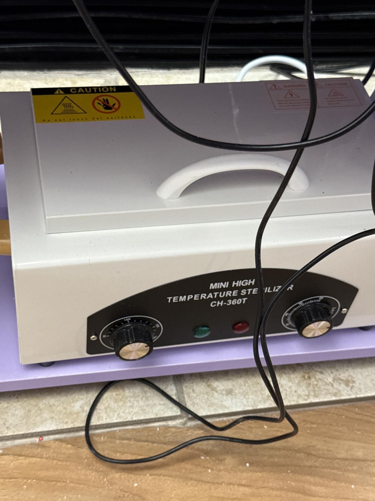 High Temperature Autoclave Machine 110V 300W 1.5L by Plutusdental customer photo 1
